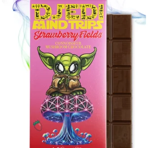 Strawberry Fields Mushroom Chocolate Bar