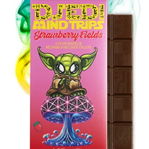 Strawberry Fields Mushroom Chocolate Bar