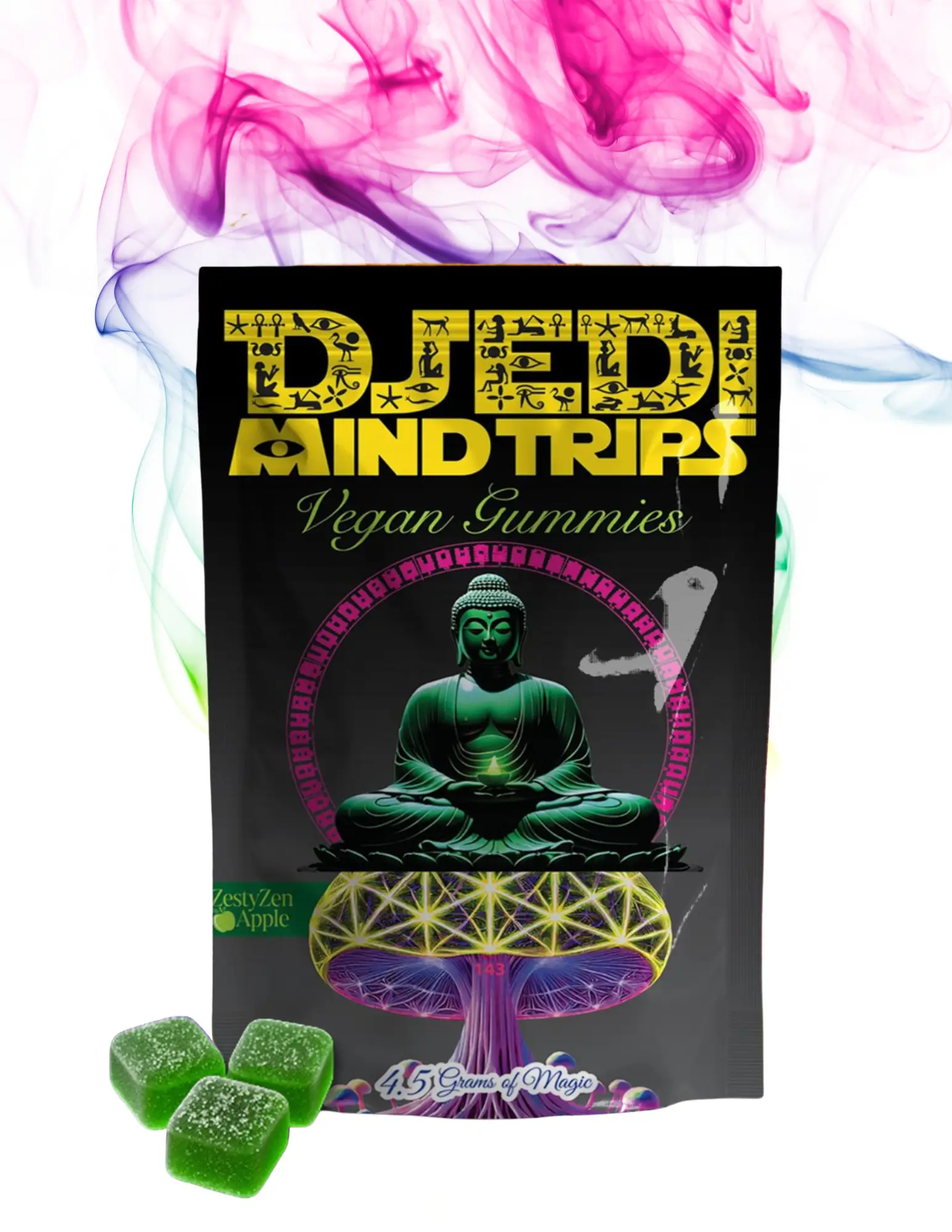 Zesty Zen Green Apple Flow State Gummies