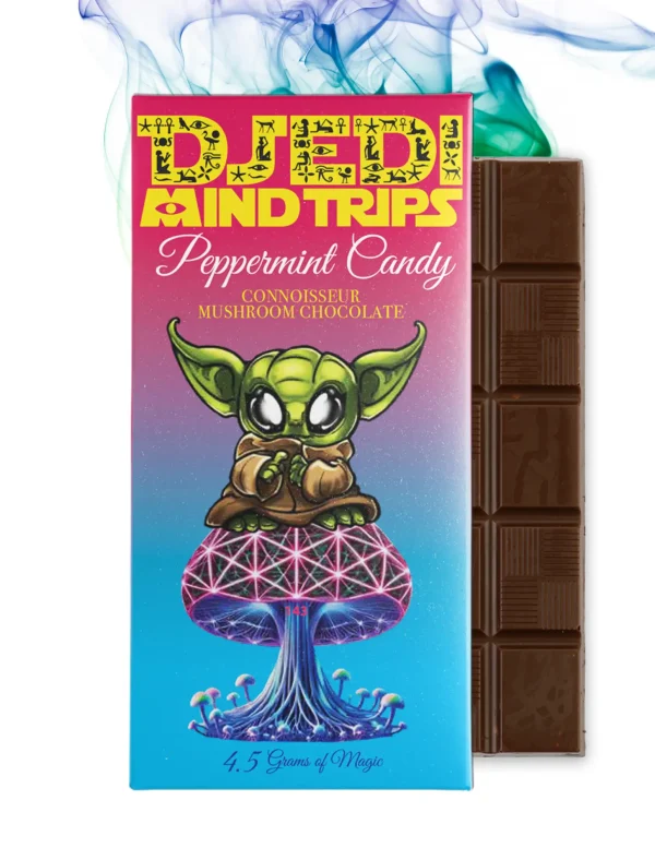 Pink Peppermint Milk Chocolate by Djedi Mind Trips